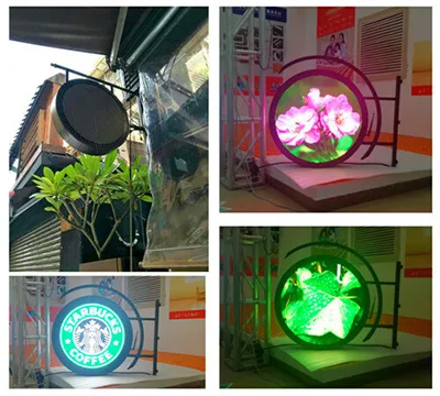 P4.6 Circle LED Display Sign P4.6 Circle LED Display Sign