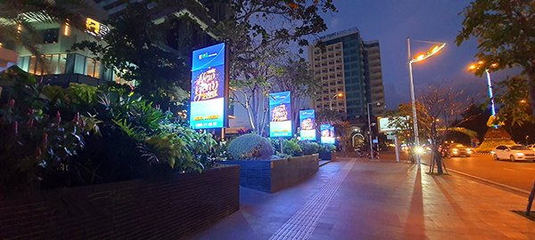 Pole led display Pole led display
