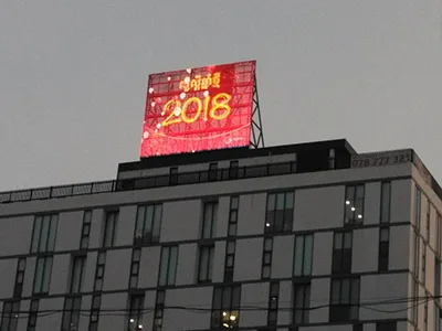 Tampilan tirai LED-11