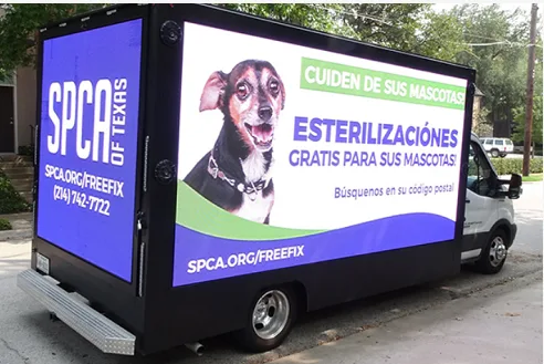 mobile LED display mobile LED display