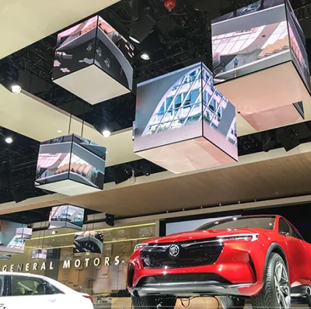 cube LED screen 