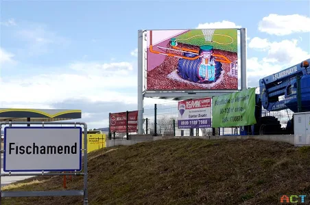 outdoor video wall