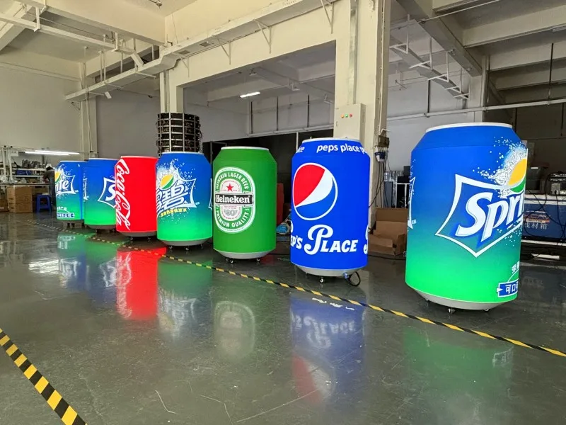 Can Cylinder LED Display-28 Can Cylinder LED Display-28