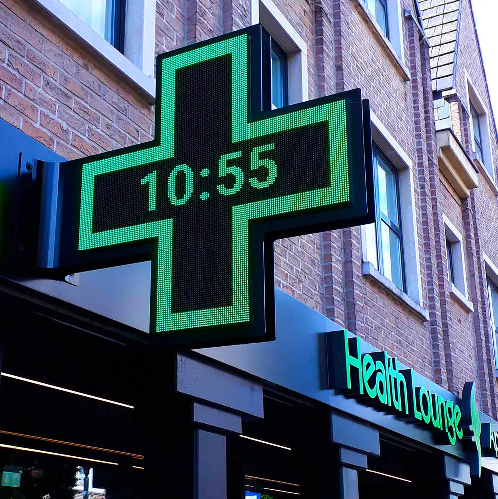 Pharmacy Cross LED Display Pharmacy Cross LED Display