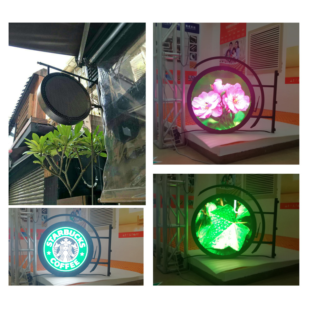 Tanda LED Lingkaran