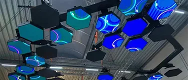 HSC LED Launches P2.5 Hexagon LED Display