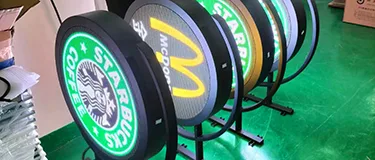 35 Units P5.9 Circle LED Display Shipped to Mexico