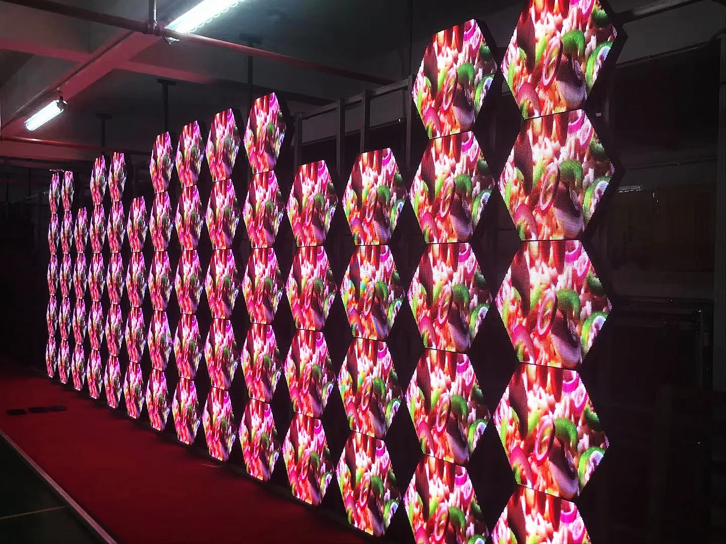 Hexagon LED Screen