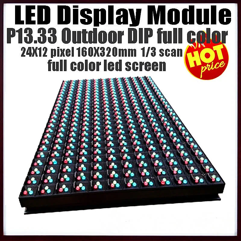 Display LED DIP para exterior