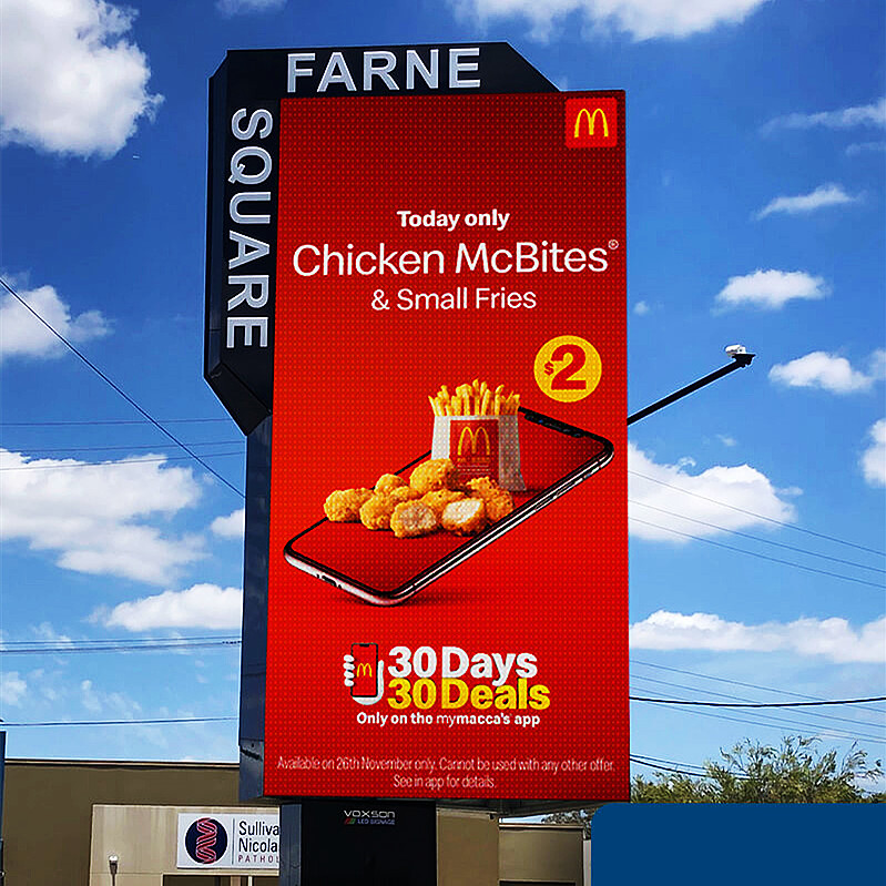 Outdoor LED Totem Display