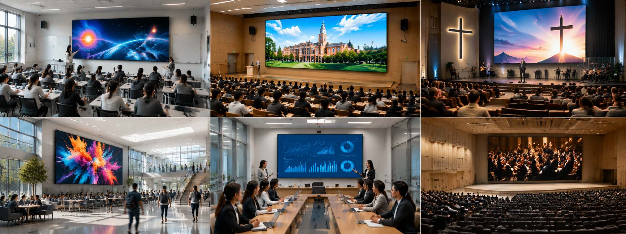 Education & Institutions LED Display Solutions