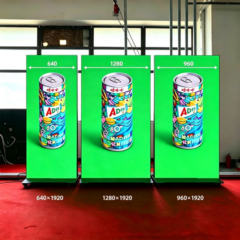 Foldable LED Poster Screen